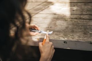 Cuchillo de injerto en forma de gancho K62