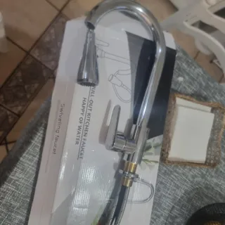 Grifo Cocina Extensible acero