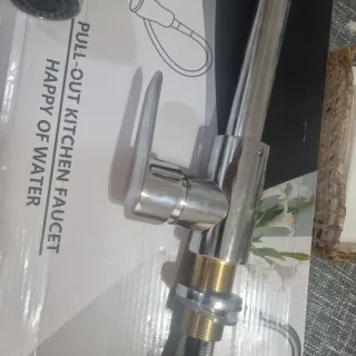 Grifo Cocina Extensible acero