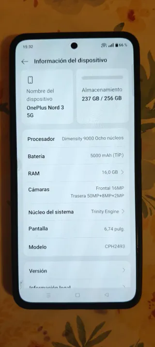 Oneplus Nord 3 16gb/256gb