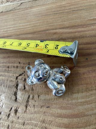 Colgante Oso Plata de Ley