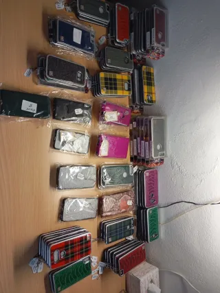 Lote fundas móviles iPhone