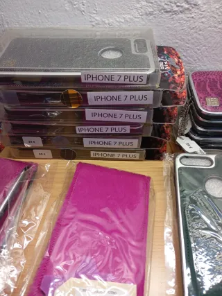 Lote fundas móviles iPhone