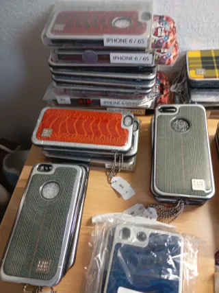 Lote fundas móviles iPhone