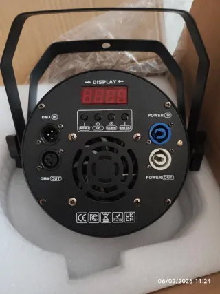 4 Foco LED Negro sin estrenar