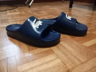 Chanclas Lacoste Azul Talla 40