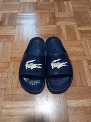 Chanclas Lacoste Azul Talla 40