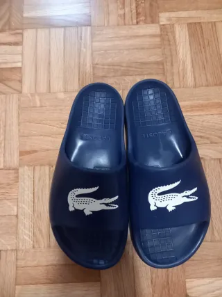 Chanclas Lacoste Azul Talla 40