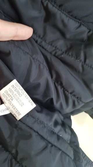 Giubbotto Casucci nero con cintura