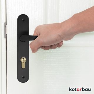 KOTARBAU Manilla de puerta de 90 mm de izquierda a