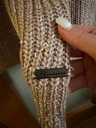 Maglione Fornarina Beige Oro Taglia M