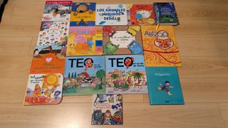 Pack 15 libros para niñas y niños