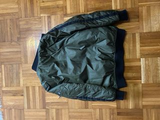 Chaqueta Bomber Zara Kids Verde Oliva