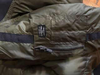 Chaqueta Bomber Zara Kids Verde Oliva