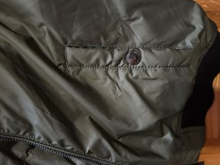 Chaqueta Bomber Zara Kids Verde Oliva