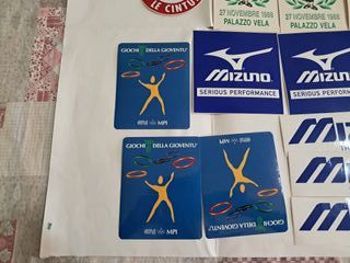 Set 26 adesivi sport vintage Olimpiadi Torino