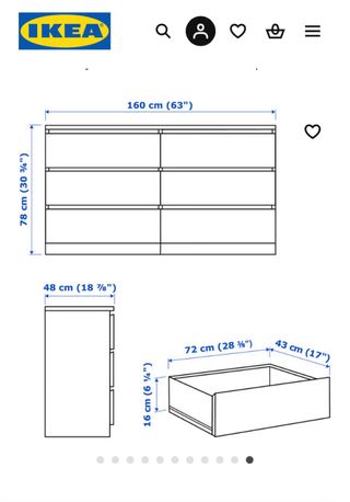 Conjunto dormitorio IKEA negro