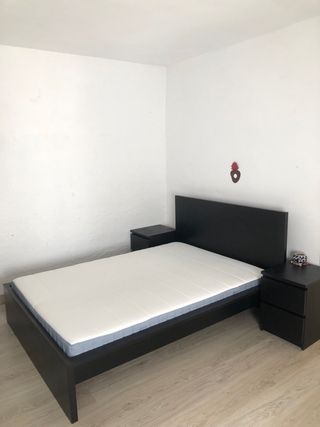 Conjunto dormitorio IKEA negro