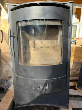 estufa danesa cristal curvado