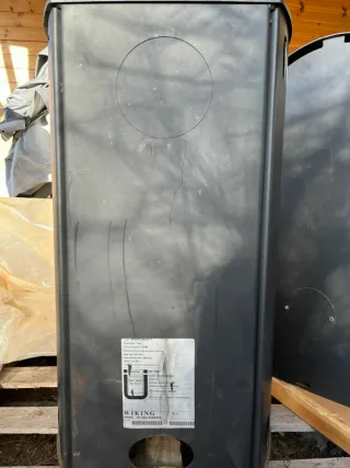 estufa danesa cristal curvado