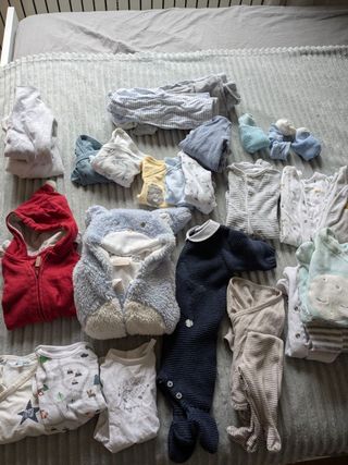 Lote Ropa Bebé Recién Nacido y prematuro T 0-1/ 50