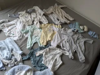 Lote Ropa Bebé Recién Nacido y prematuro T 0-1/ 50