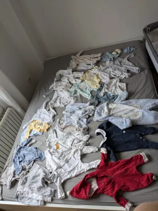 Lote Ropa Bebé Recién Nacido y prematuro T 0-1/ 50