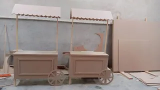 Candy Bar para Festas em Madeira