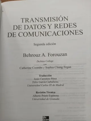 TRANSMISION DE DATOS Y REDES DE COMUNICA