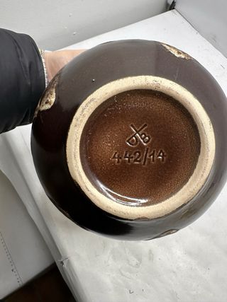 Set 3 Sottovasi Ceramica Decorati