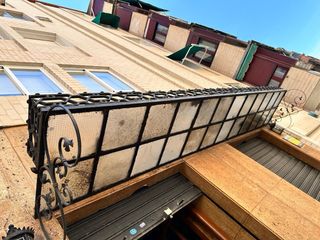 Marquesinas de forja y cristal