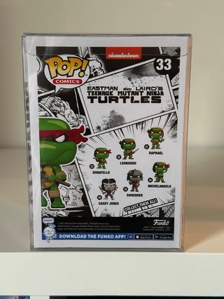 Funko Pop! Donatello TMNT 33 Chase B+W Special Edi