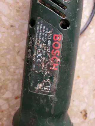 Radial Bosch PWS 600