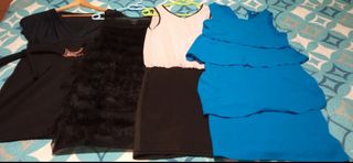 Lote di 4 abiti da festa-cocktail