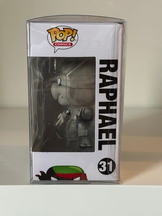 Funko Pop Raphael 31 TMNT B&W Chase Edition