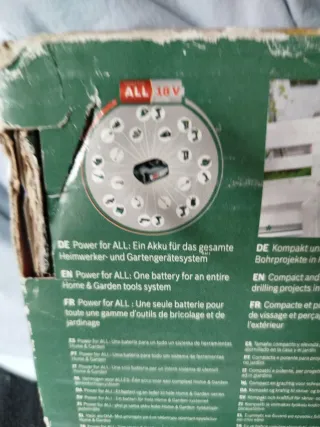 Destornillador Atornillador Bosch 18V