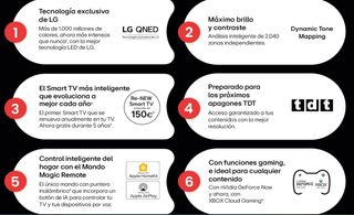 TV LG 50"  Modelo 50NANO756PR 4K