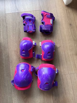 Patines Oxelo/Decathlon Rosa Talla 26-28