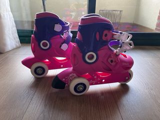 Patines Oxelo/Decathlon Rosa Talla 26-28