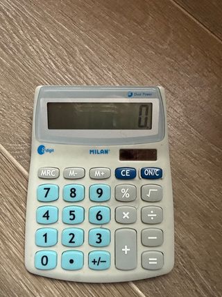 Calculadora MILAN Dual Power