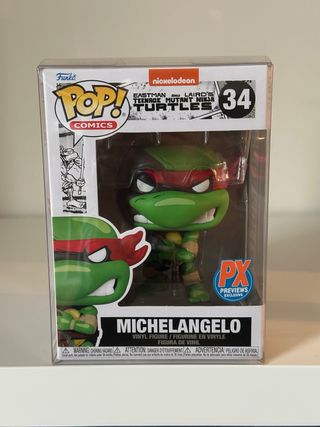Funko Pop Michelangelo TMNT #34 PX Exclusive