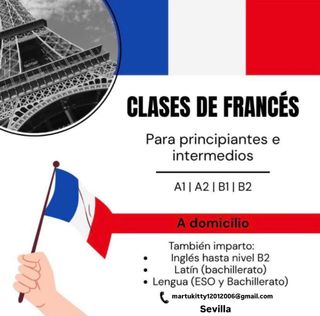 Clases de Francés, Inglés, Latín,Lengua en Sevilla