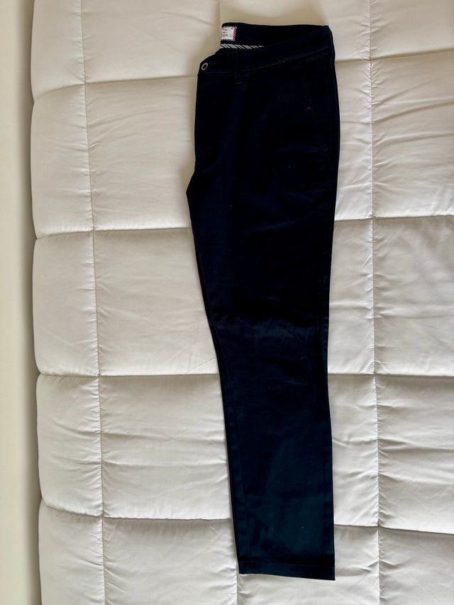 Pantalón Chino Casual Mr Cooper Azul Marino