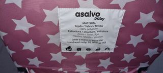 Trona rosa marca asalvo bebé con caballito balanci
