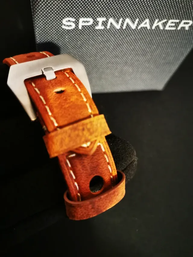 Spinnaker Hull Cronógrafo Marrón/Rojizo