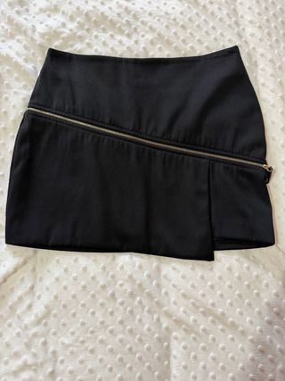 Elisabetta Franchi Gonna Nera Zip