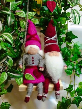 Coppia gnomi Waldorf nonni