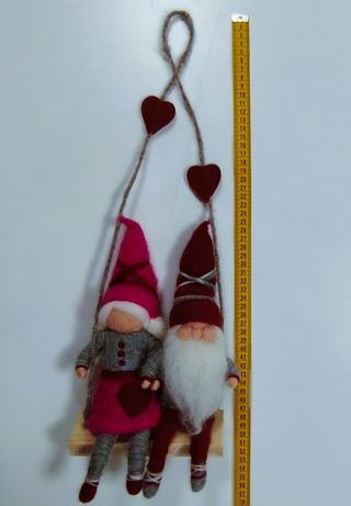 Coppia gnomi Waldorf nonni