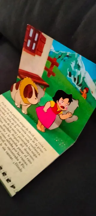 Heidi. A donde ha ido Pitchy?. Cuento panoramico