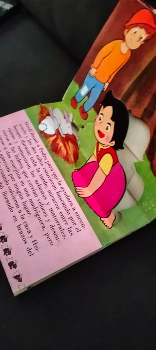 Heidi. A donde ha ido Pitchy?. Cuento panoramico